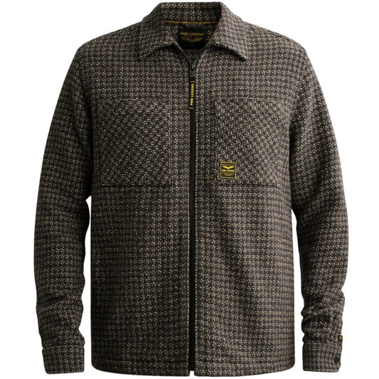 Overshirt met ritssluiting