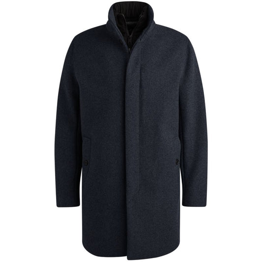Semi long jacket Dense Wool Ch
