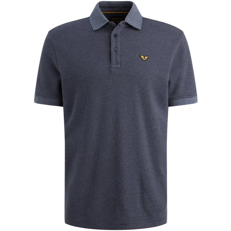 Polo met textuur
