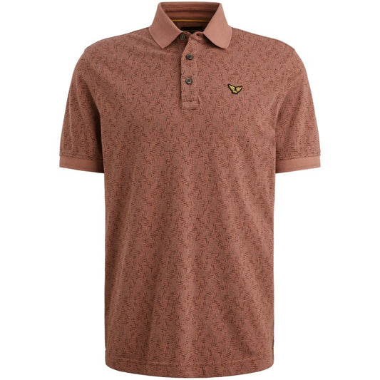 Polo met all-over print