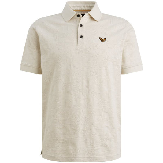 Polo jacquard jersey