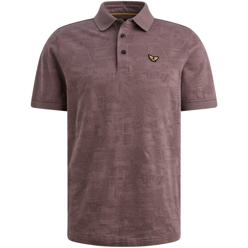 Polo met allover print