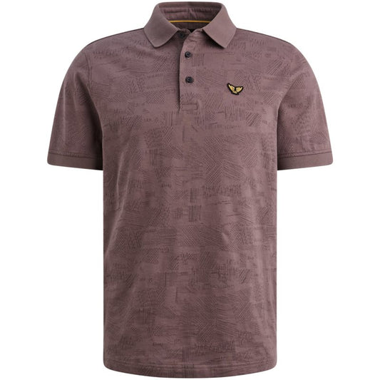 Polo met allover print