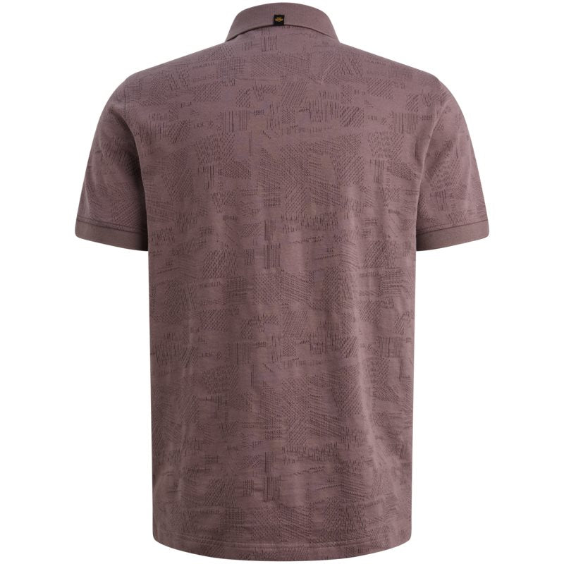 Polo met allover print