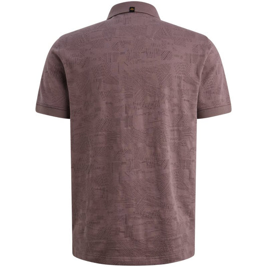 Polo met allover print