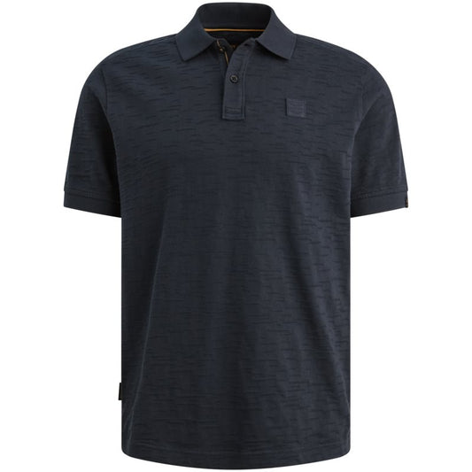 Polo jacquard jersey
