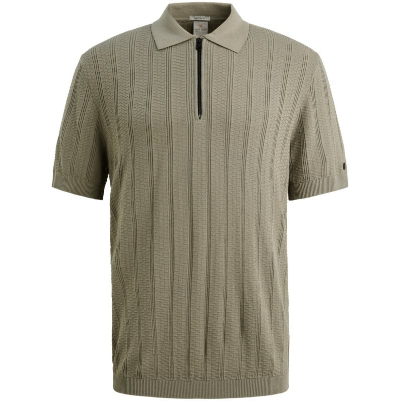 Polo met ritssluiting