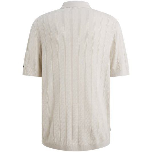 Regular fit polo met rits