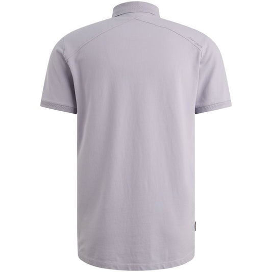 Polo van katoen met stretch