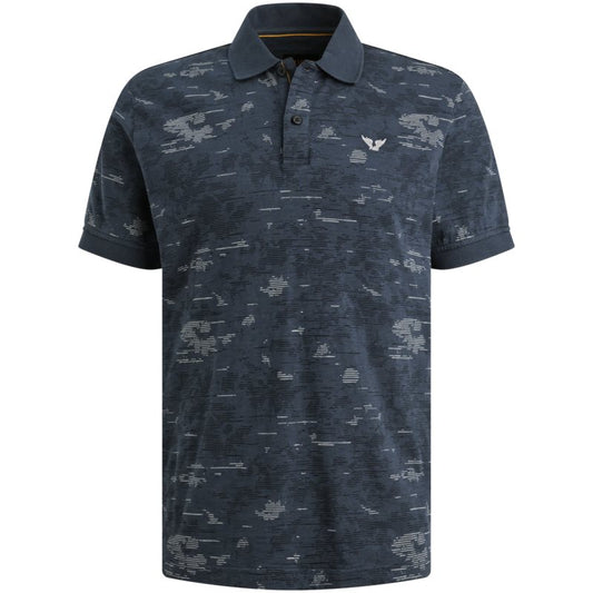 Polo slub jersey
