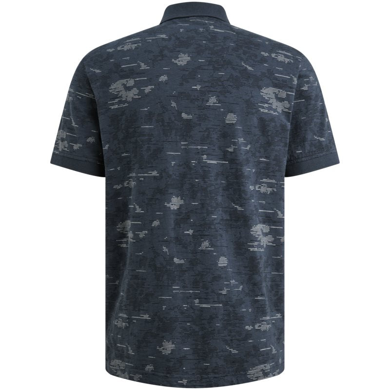 Polo slub jersey