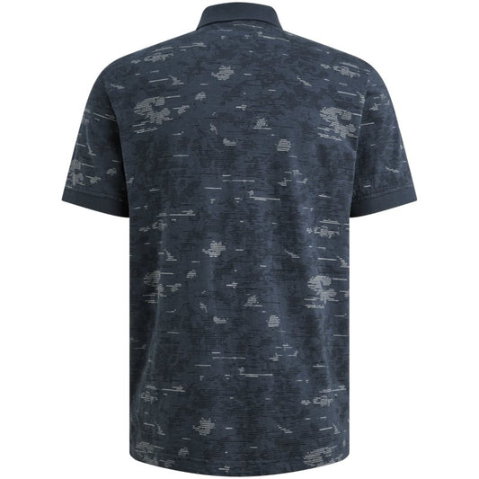 Polo slub jersey