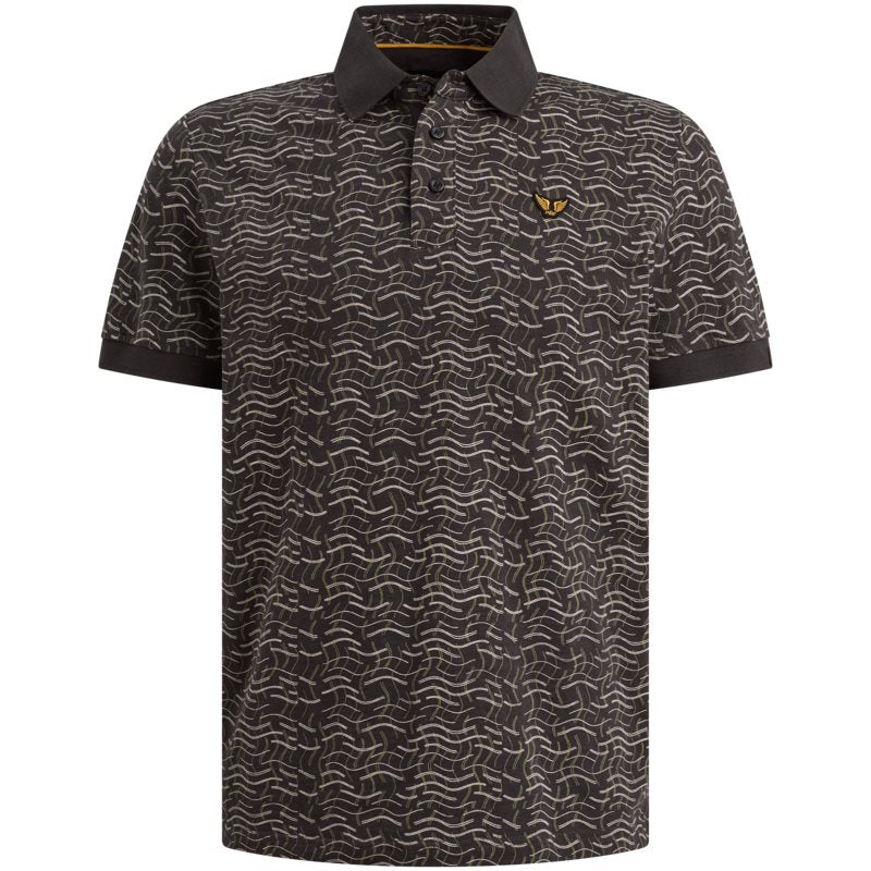 Polo slub jersey