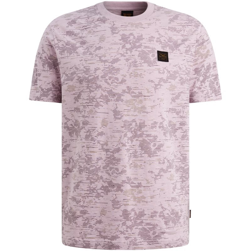 T-shirt met allover print