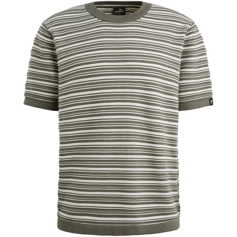 T-shirt van katoen modal