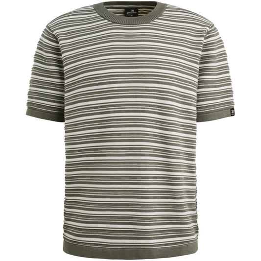 T-shirt van katoen modal