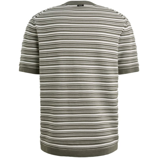 T-shirt van katoen modal