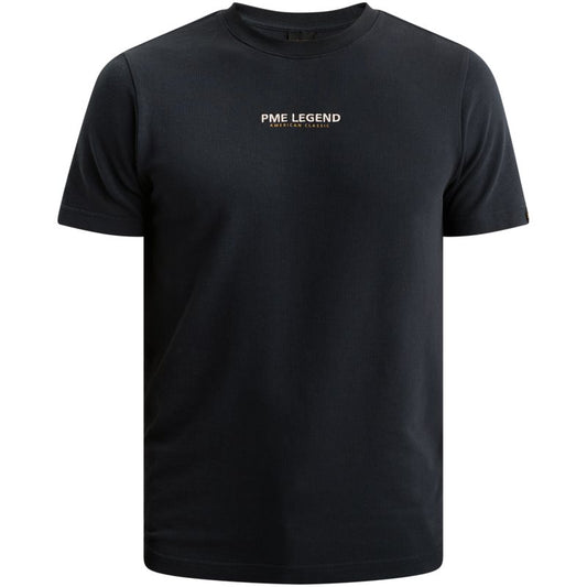 T-shirt met wafelpatroon