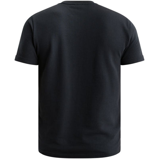 T-shirt met wafelpatroon