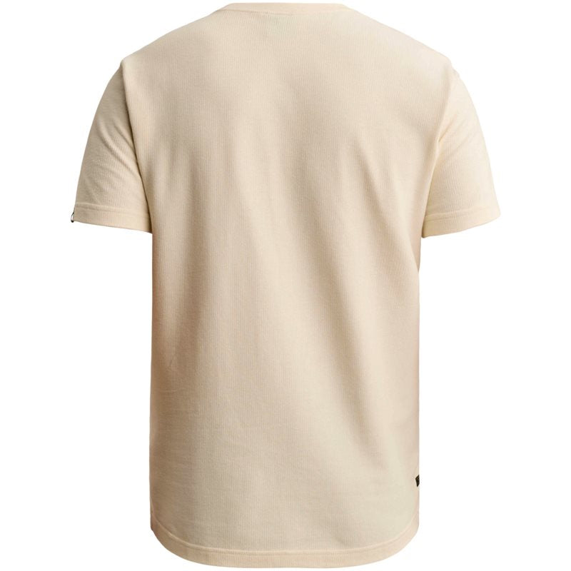 T-shirt met wafelstructuur