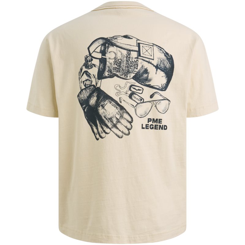 T-shirt met backprint