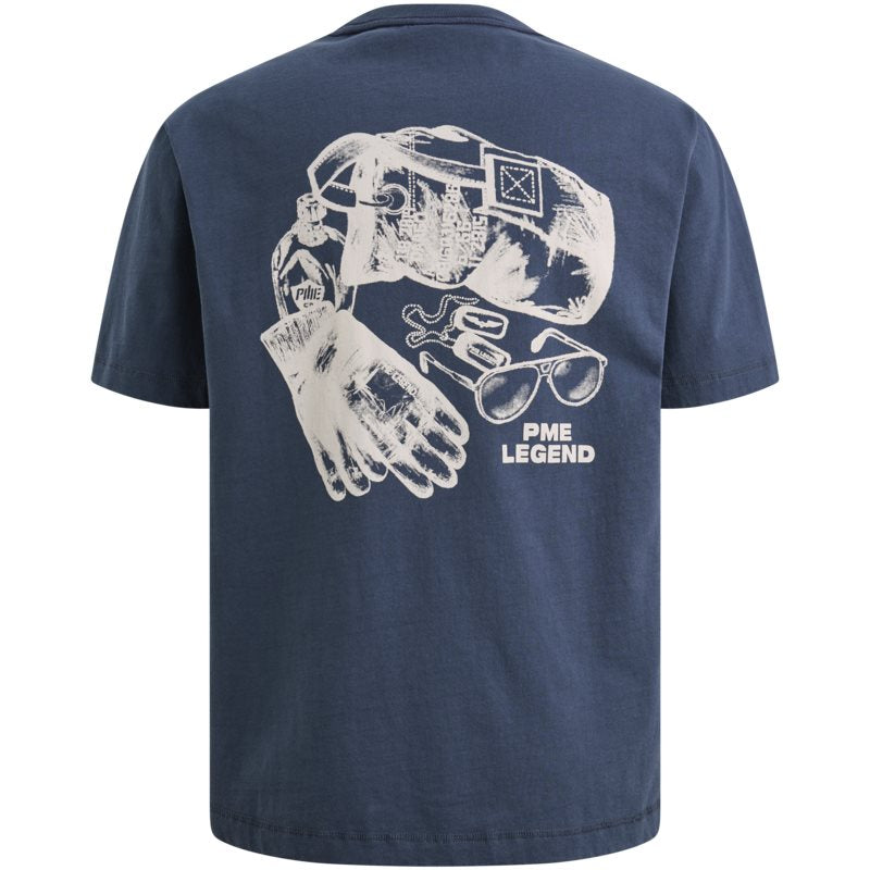 T-shirt met backprint