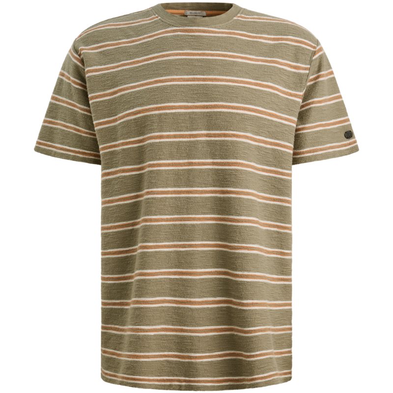 Relaxed fit t-shirt met streep