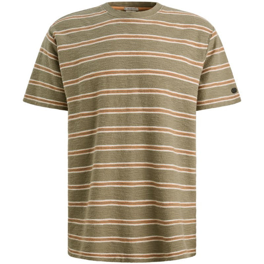 Relaxed fit t-shirt met streep