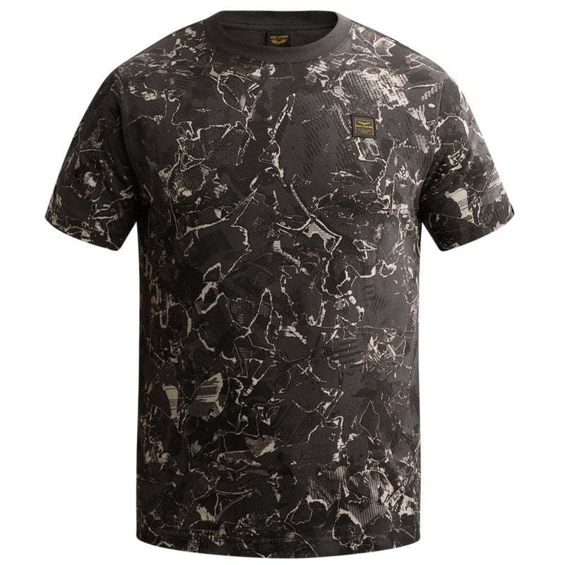 T-shirt met allover print