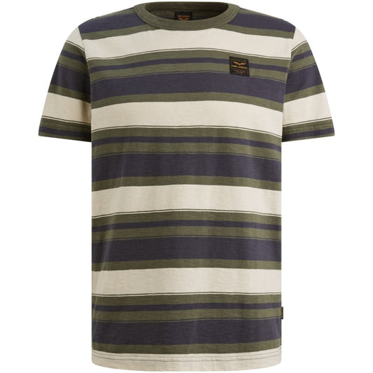 T-shirt met streep