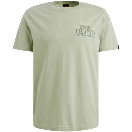 T-shirt met klein artwork