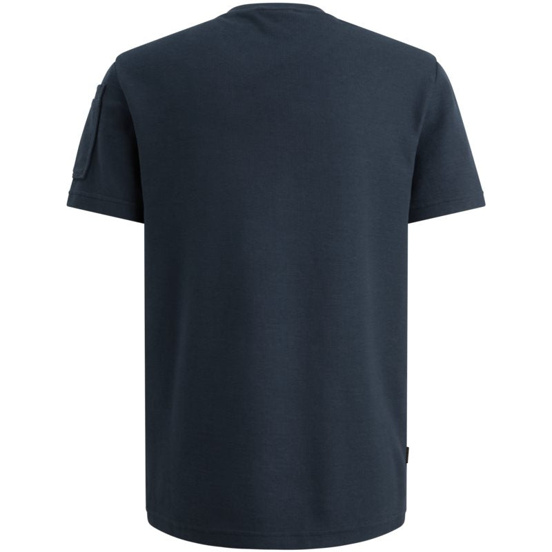 T-shirt met structuur