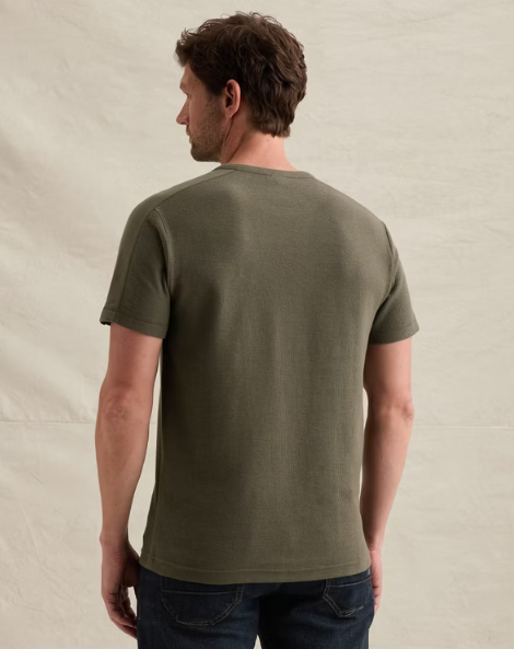 T-shirt met structuur