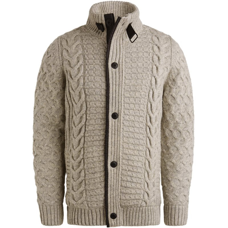 Gevoerd vest van wolblend