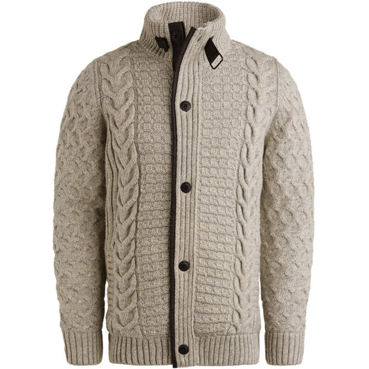 Gevoerd vest van wolblend