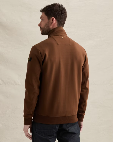 Sweat vest met rits