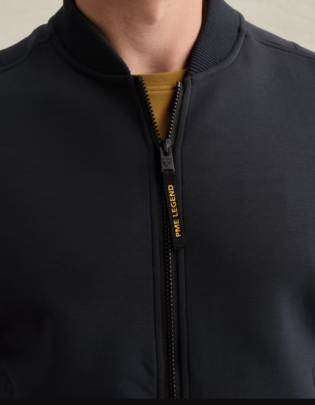 Sweat vest met rits