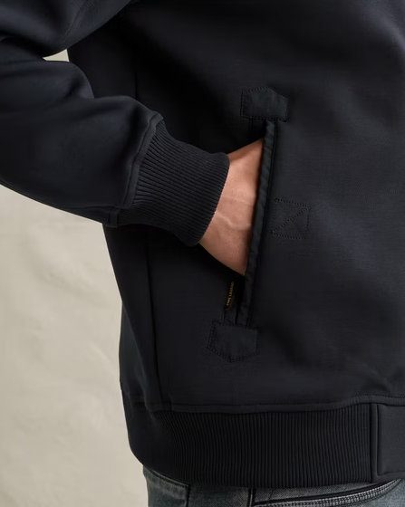 Sweat vest met rits