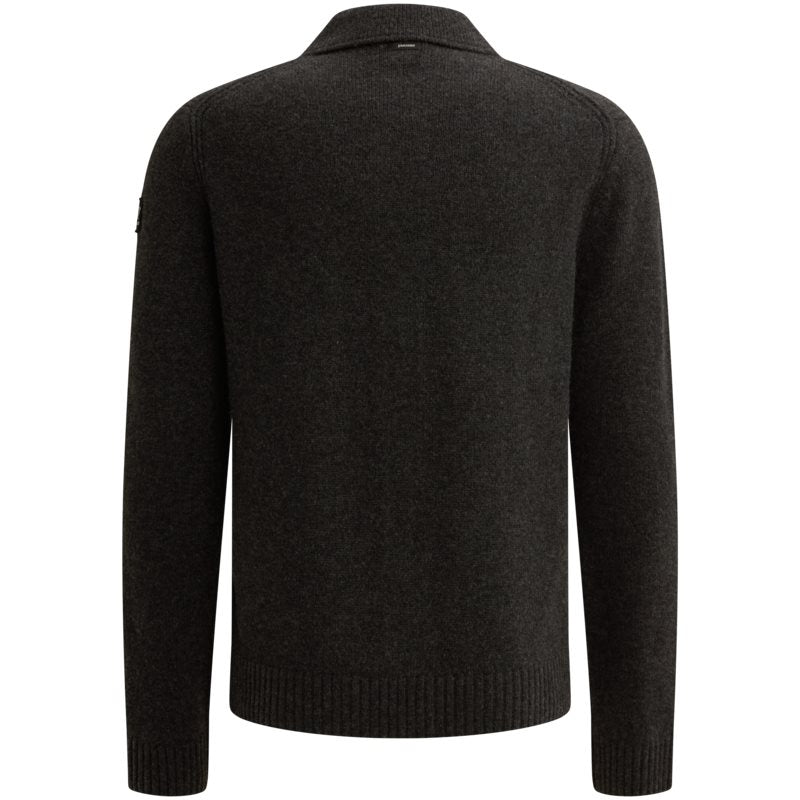 Vest van wol met knoopsluiting