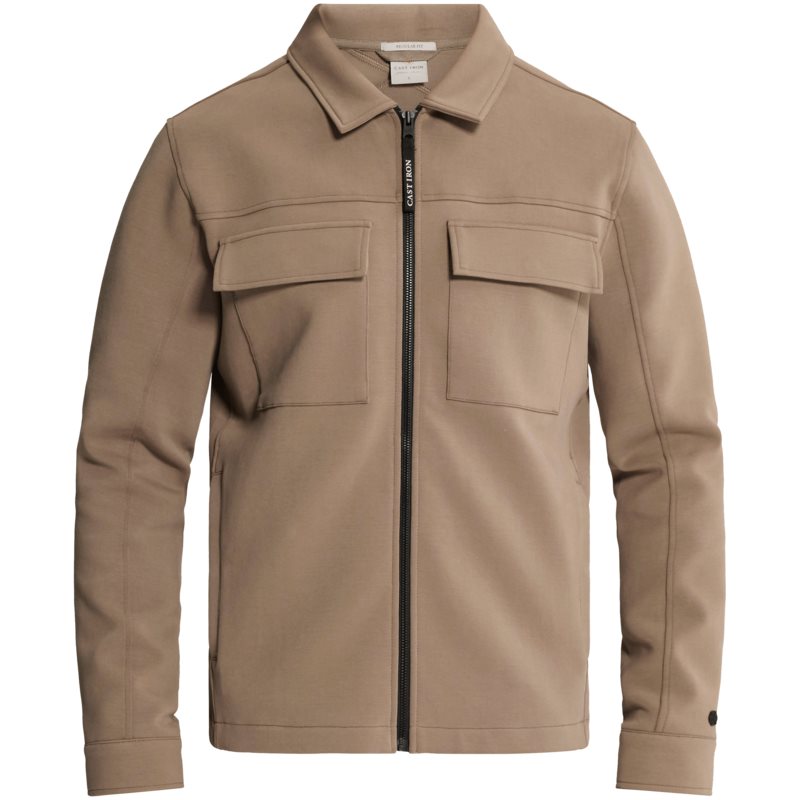 Overshirt met ritssluiting