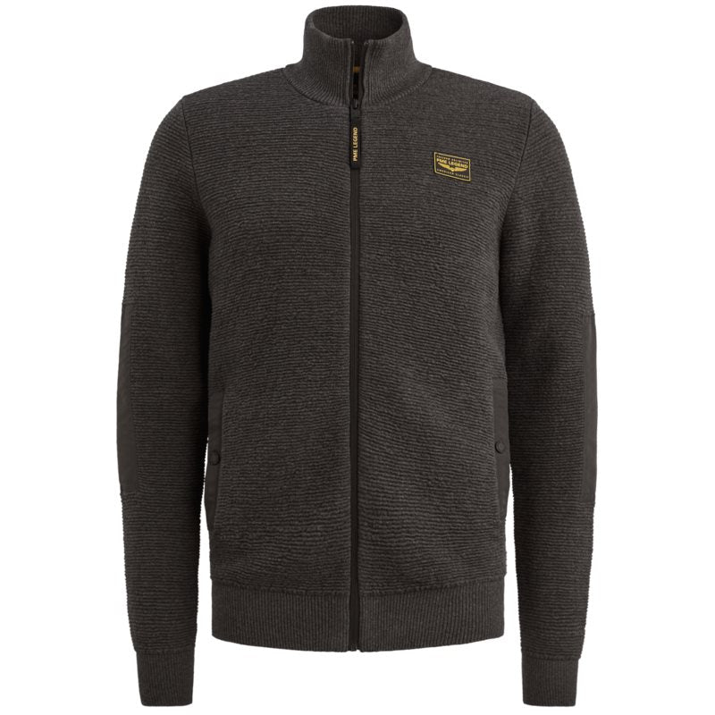 Vest met elleboog patches